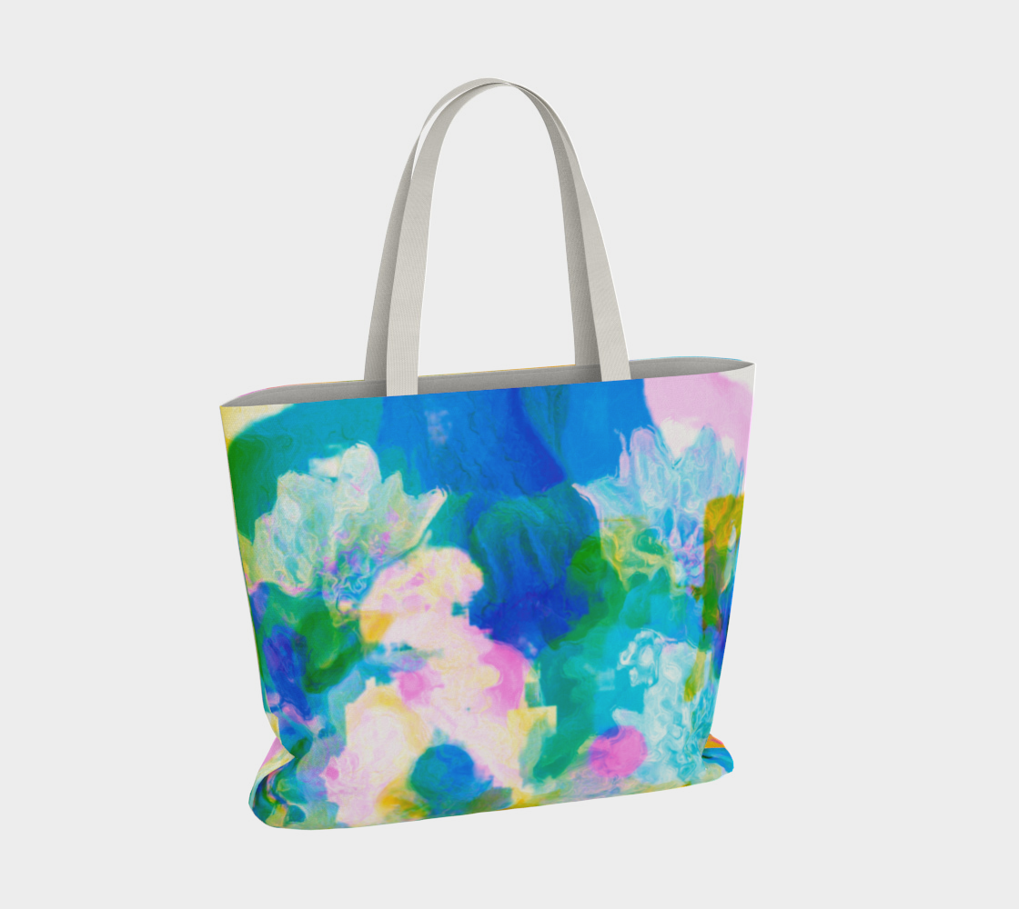 Flower Hat II Market Tote