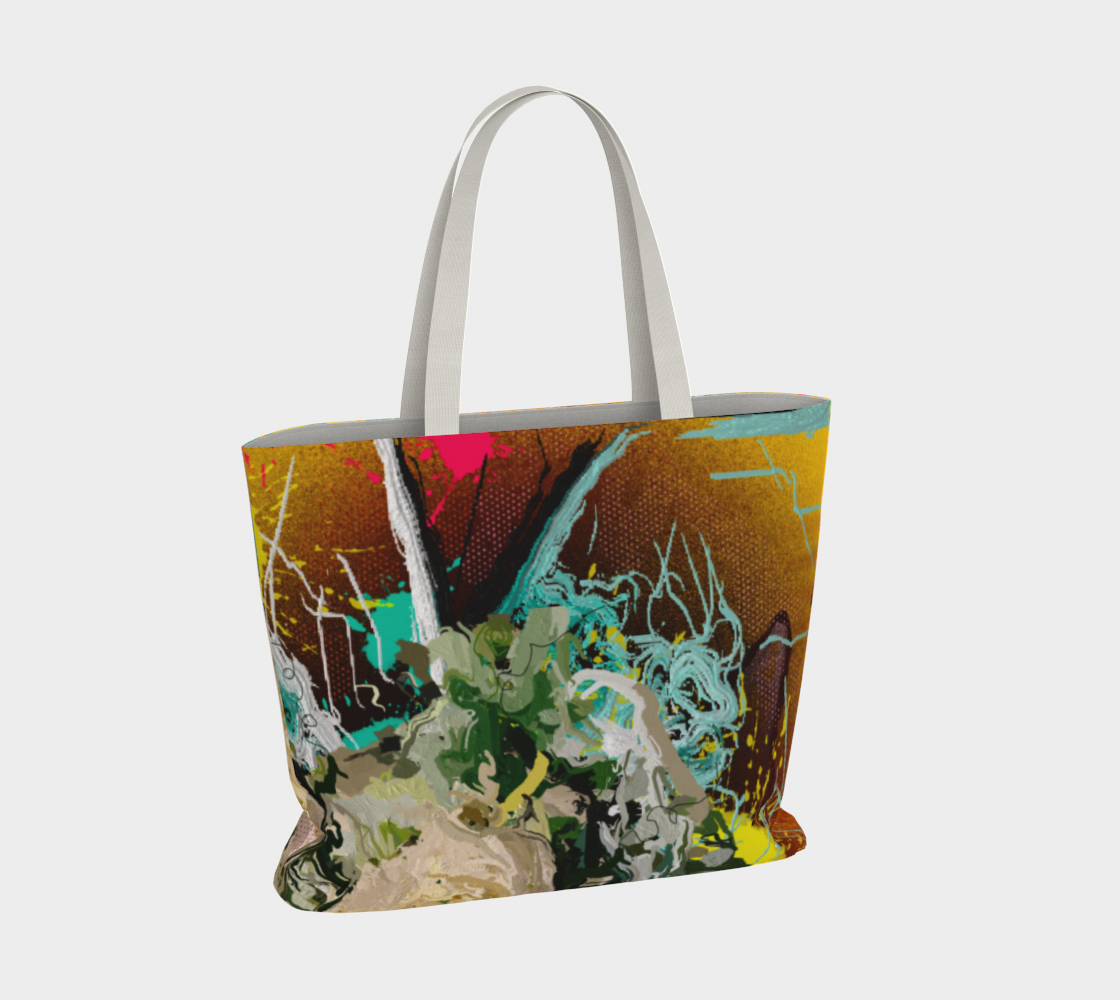 Forever Bouquet Yellow Market Tote