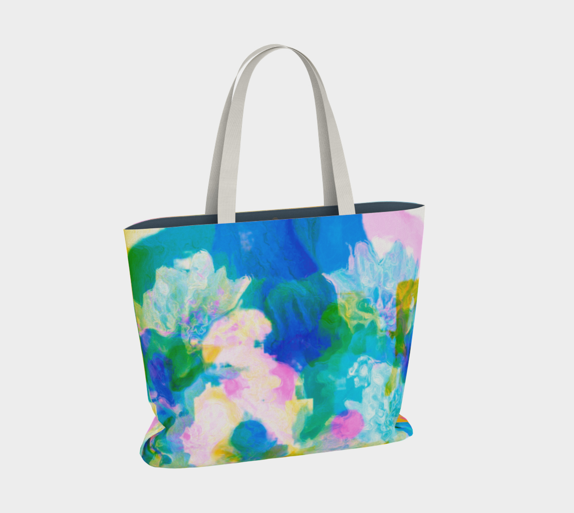 Flower Hat II Market Tote