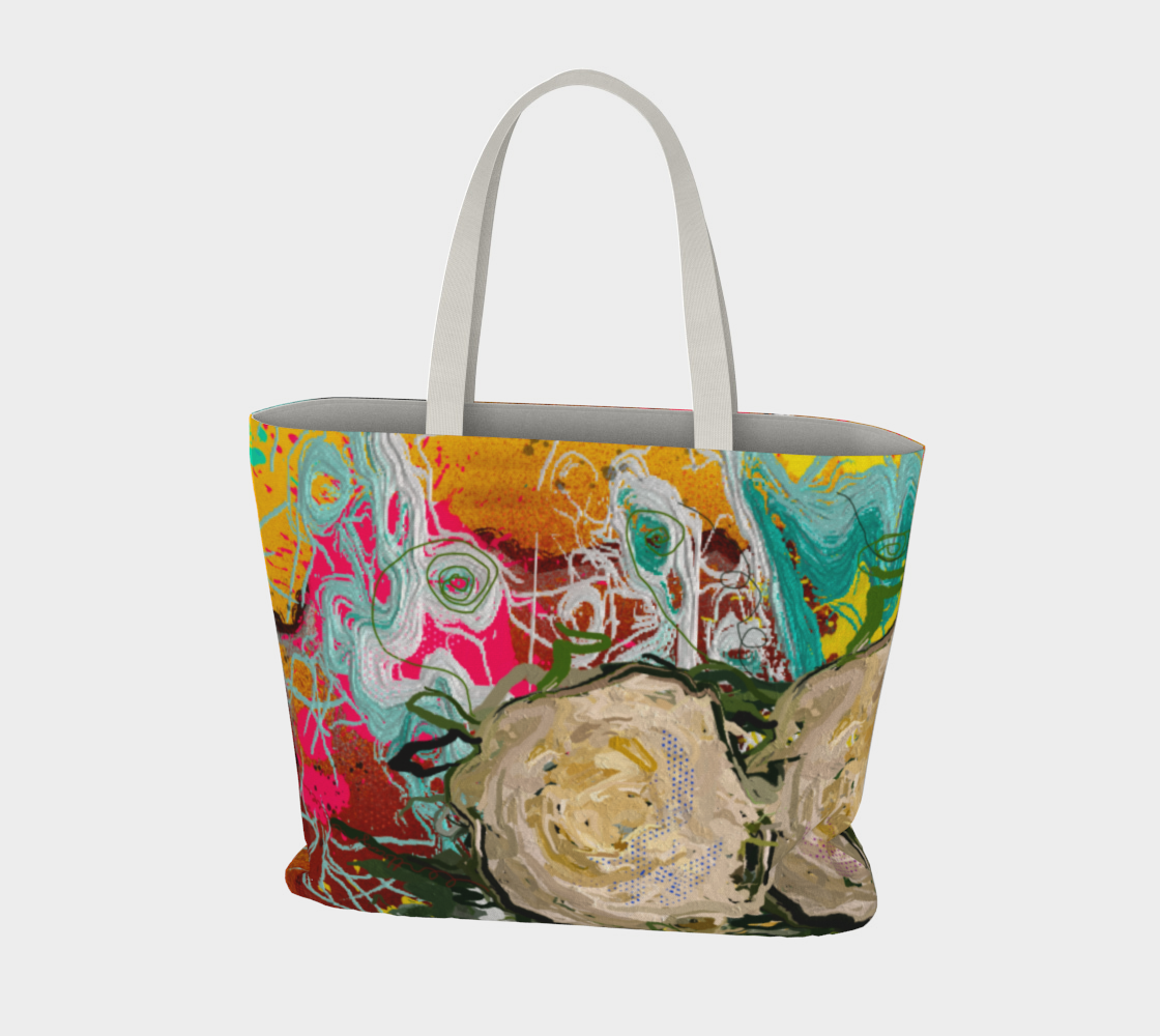 Forever Bouquet Yellow Market Tote