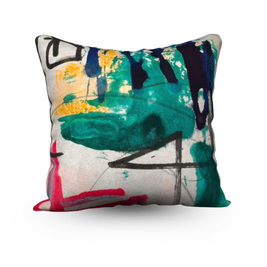 Headed To The Train Station - Throw Cushion Cover