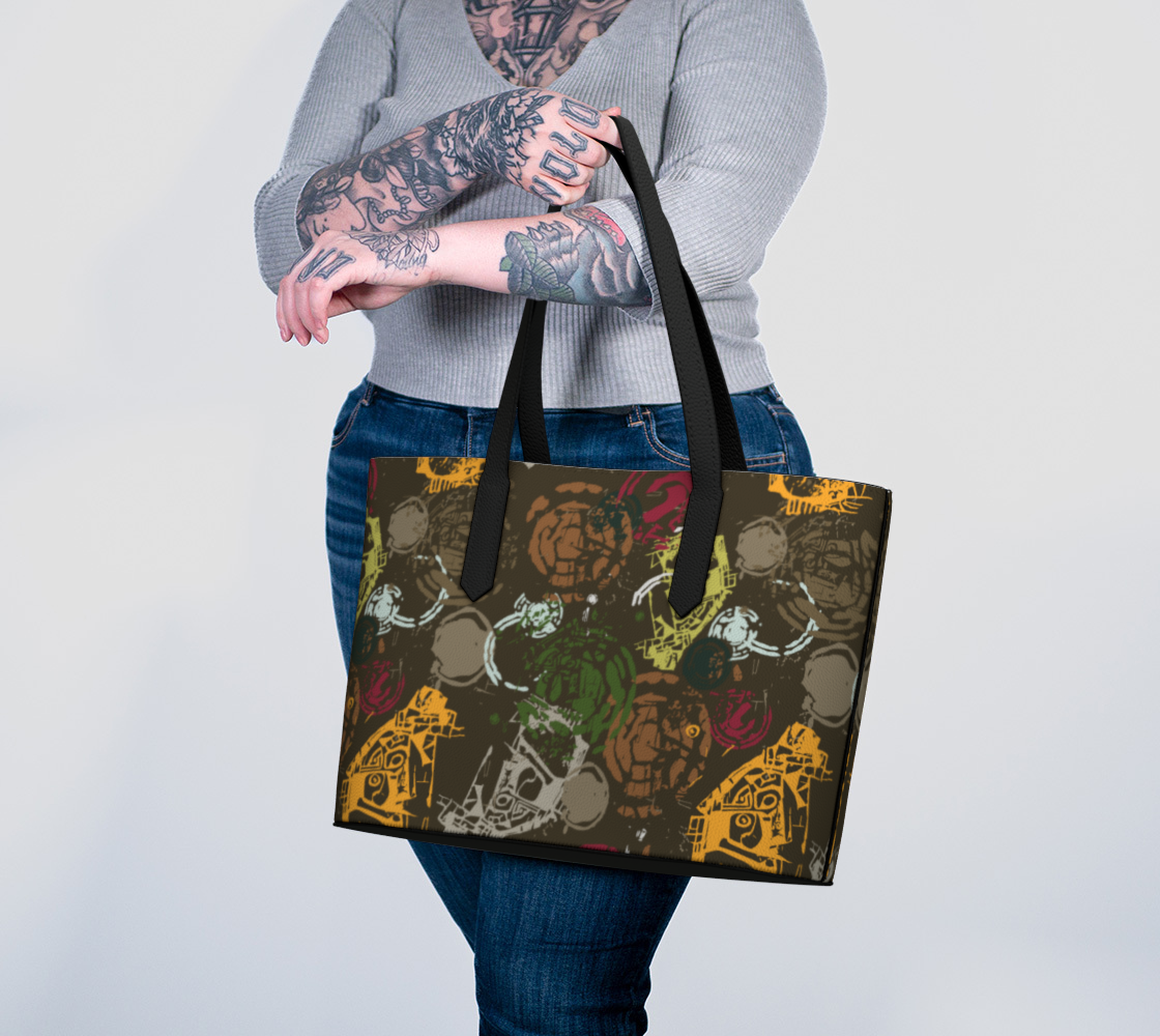 Mechanical Graffiti Brown