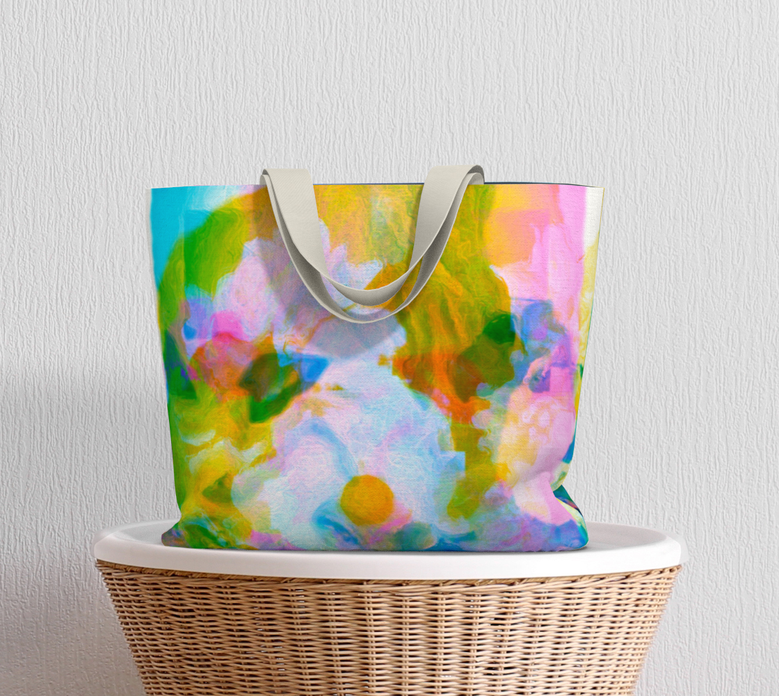 Flower Hat II Market Tote