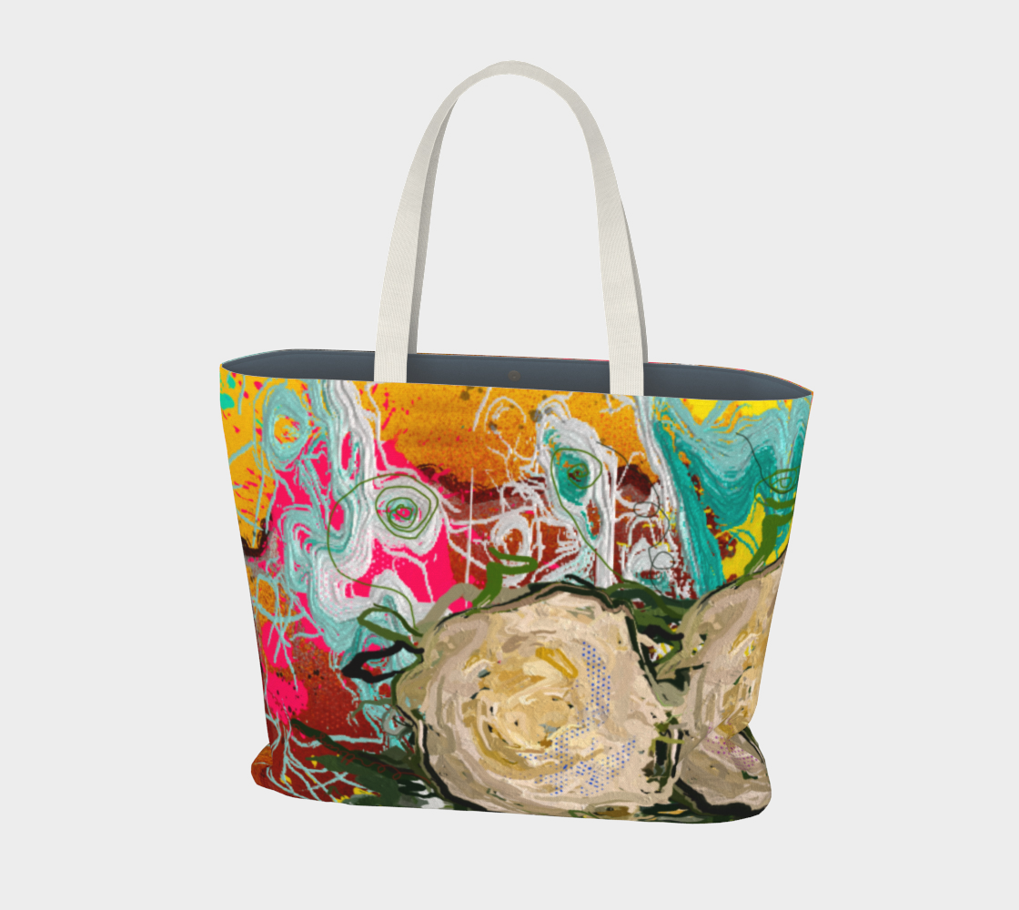 Forever Bouquet Yellow Market Tote