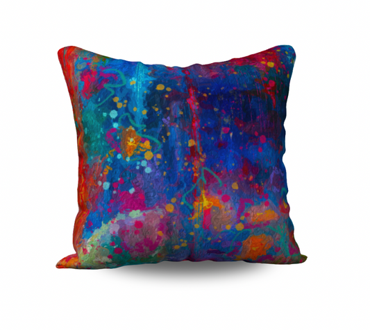 Pond At The Park Multicoloured Abstract