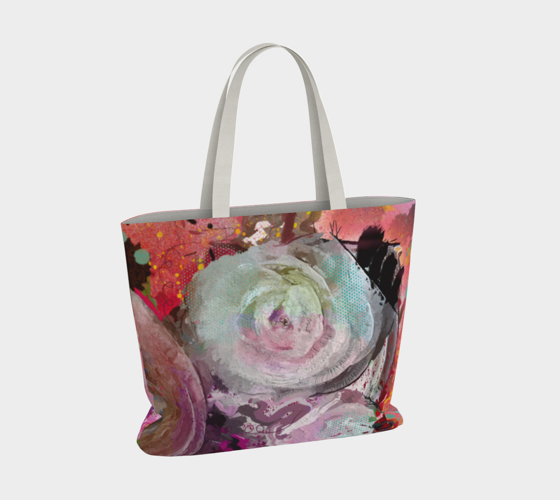 Forever Bouquet Red Market Tote