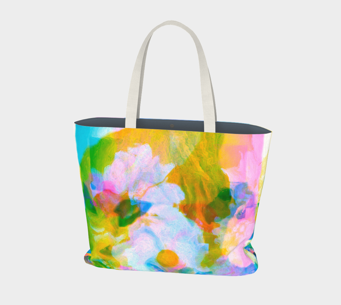 Flower Hat II Market Tote