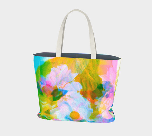 Flower Hat II Market Tote